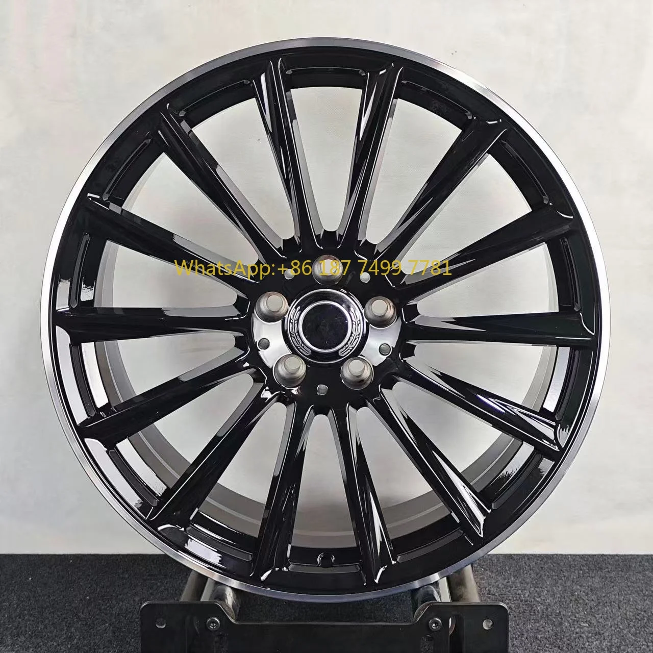 

19/20 дюймов 5x112 матовые черные многоспицевые цельные колеса из литого алюминиевого сплава для модернизации/обновления-132 универсальная установка