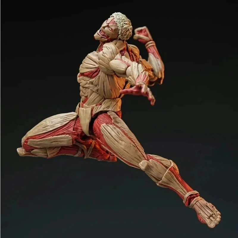 ฟิกเกอร์อนิเมะยอดนิยม ไททันหุ้มเกราะ ขนาด 16 ซม. ชุดประกอบโมเดลแอคชั่นฟิกเกอร์ ขยับได้ ของเล่นสะสมจากมังงะ ของตกแต่ง ของขวัญ