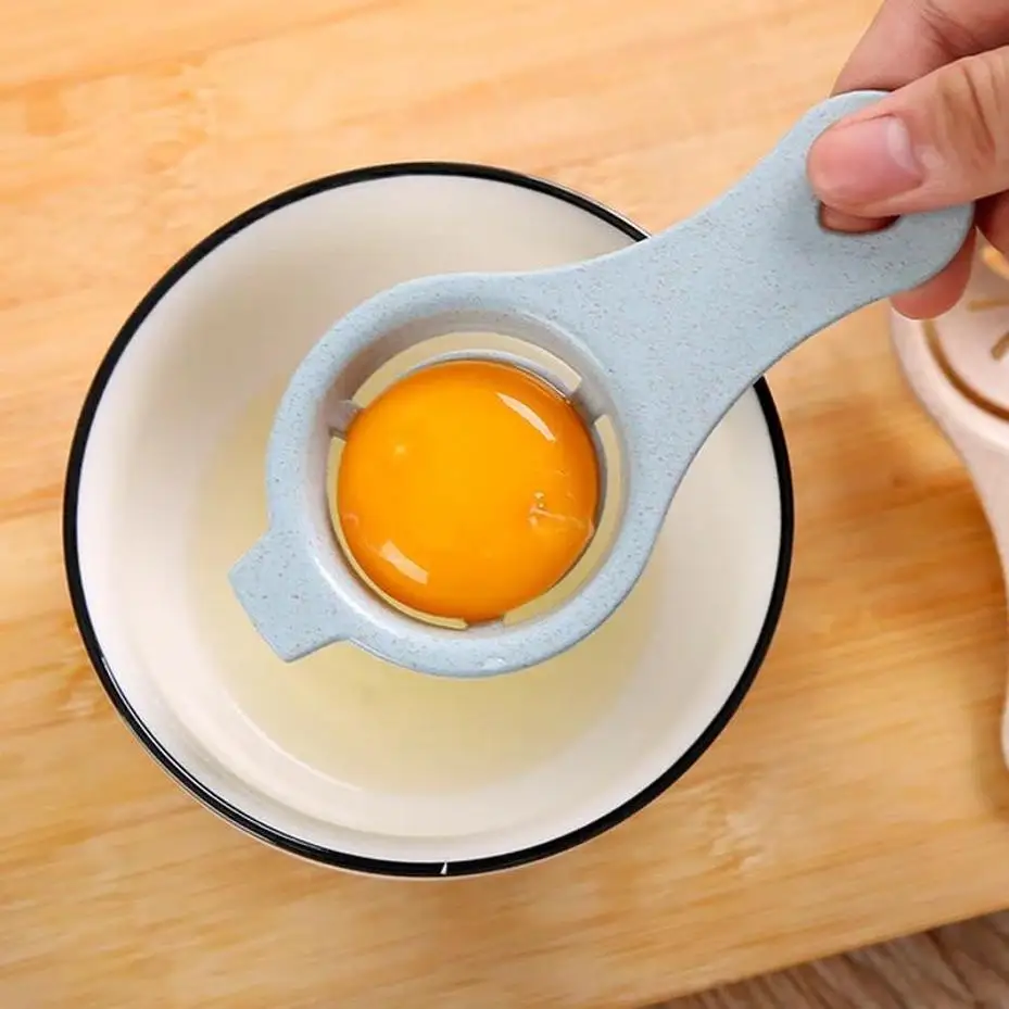 Eggs White Yolk Separator Tool Baking Accessories Kitchen Tool Eggs Divider Baking Cooking Food-Grade Hand Eggs Separate Gadget