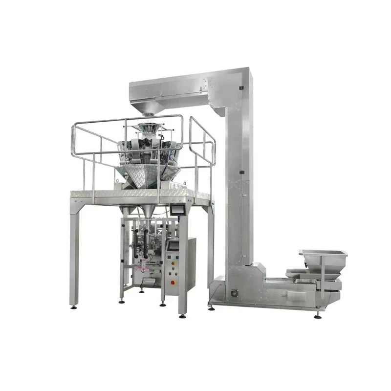 Automatic granular powder packaging machine Rice flour quantitative packaging machine