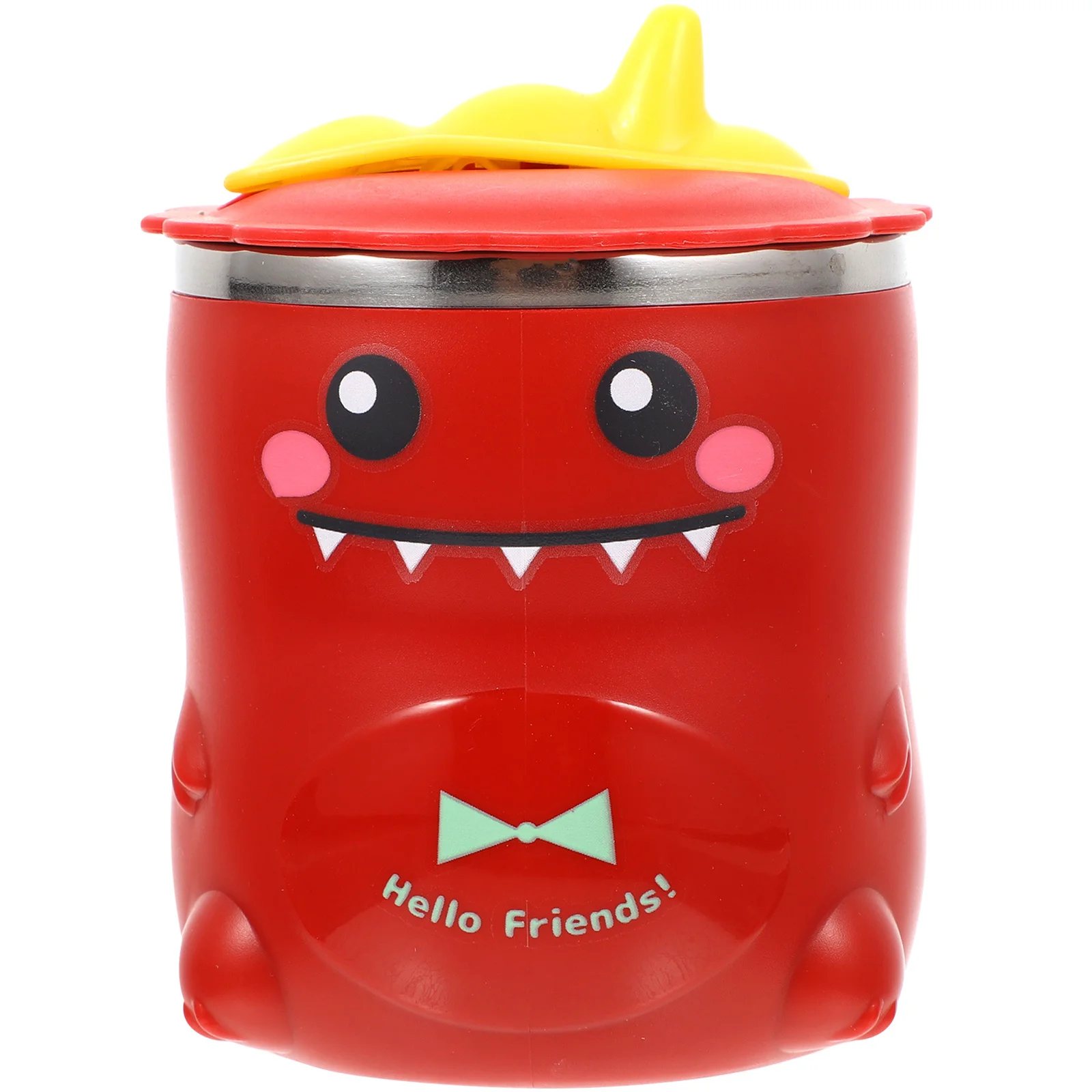 

Stainless Steel Dinosaur Mug Cartoon Cup for Kids Boys Girls Men Women Anti Scald Handle Safe Practical Easy Grip