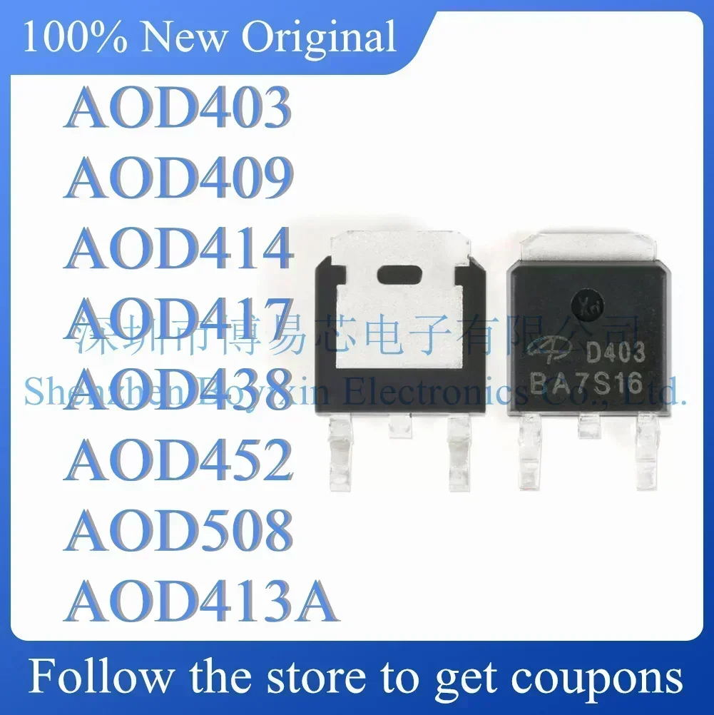 

AOD403 AOD409 AOD413A AOD414 AOD417 AOD438 AOD452 AOD508 Standard version