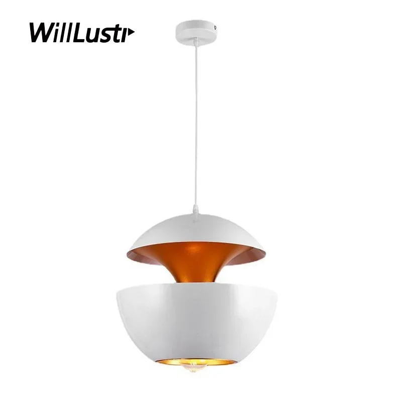 Metal Pendant Lamp Creative Apple Iron Suspension Light Hotel Cafe Bar Store Living Bedroom Hanging Ceiling Chandelier