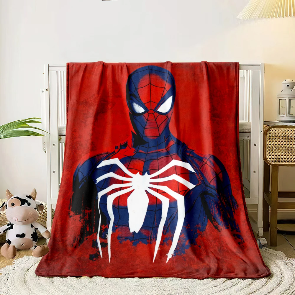 Spider-Man print Blanket.Seasonal Blankets.Used for Sofas,Beds,Living Rooms, Travel Picnics, Blankets, Gifts,Thin Blankets