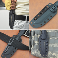 TONIFE 420J2 Stainless Steel Large Pocket Clip for Kydex Sheath with Multi-Hole Spacing & Screws Outdoor Tool Accessories AK4210