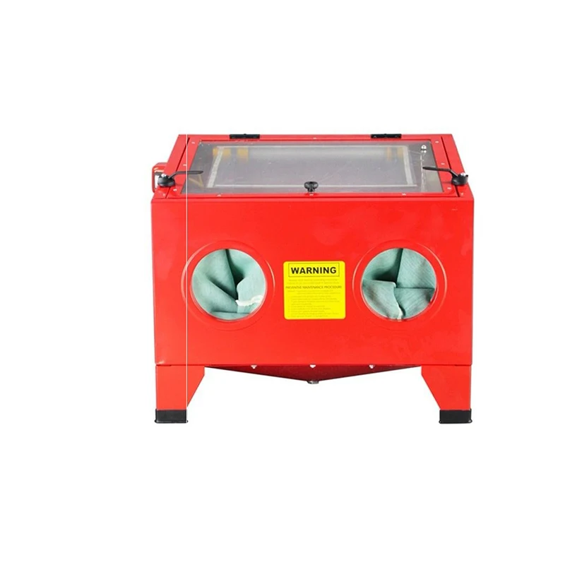 Box Sandblasting Machine Small Sandblasting Machine 90L Sandblasting Machine Automatic Sand Return Small Sandblasting Machine