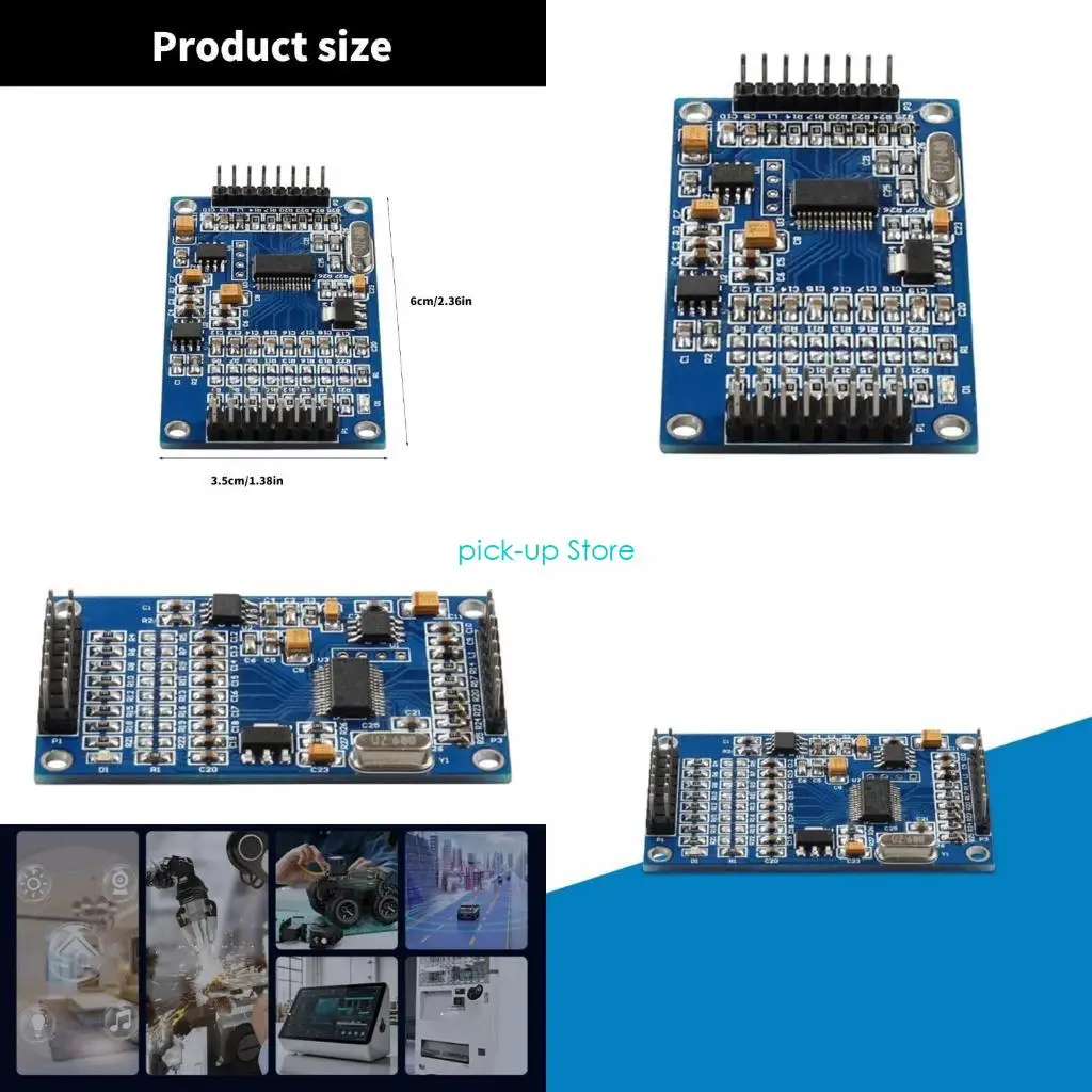 

Q5WA High Precise 24Bit 8Channel ADS1256 Module for Industrial Automation