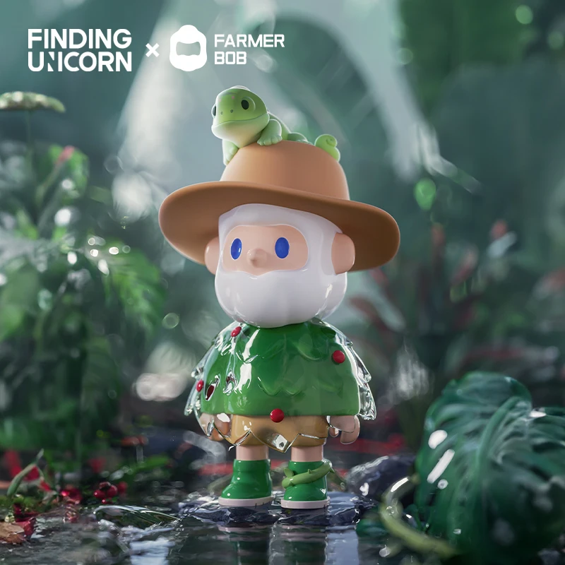 

Finding Unicorn FARMER BOB Encounter In The Wild Series Blind Box mystery box Collection Toy Character blind box birthday gift