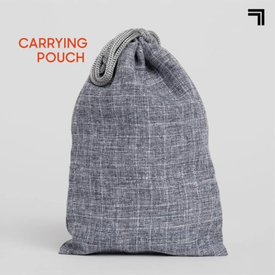 Portable Full Body Back Shoulder Massager with 4 Nodes and Updated SoftTouch Design Carrying Bag for Deep Tissue Massage Ideal