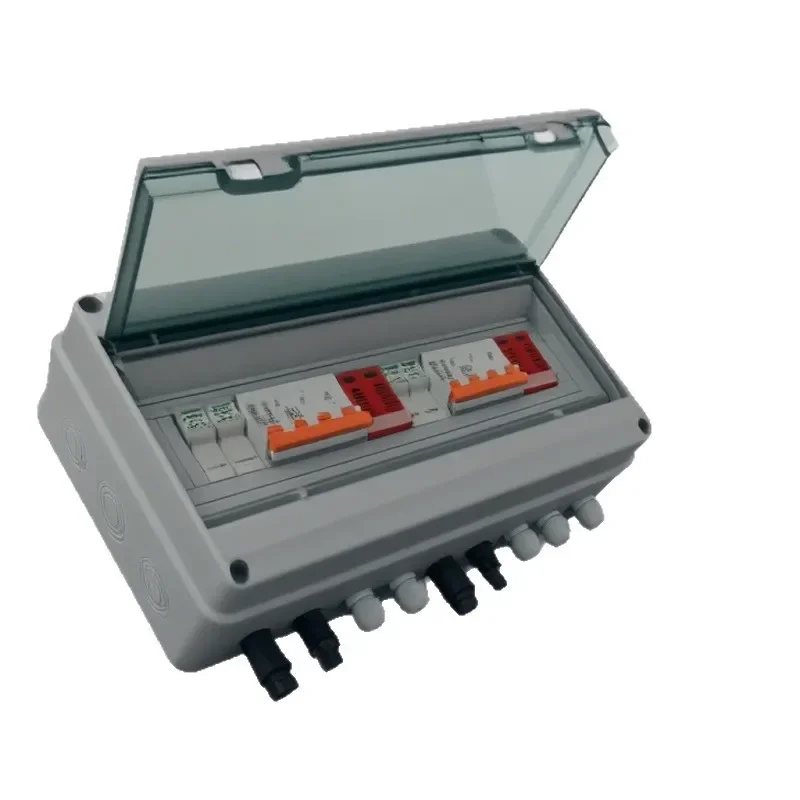 2026 HOT Cross-border Amazon photovoltaic bus box solar DC box 4 in and 1 out voltage DC1000V high voltage view 5