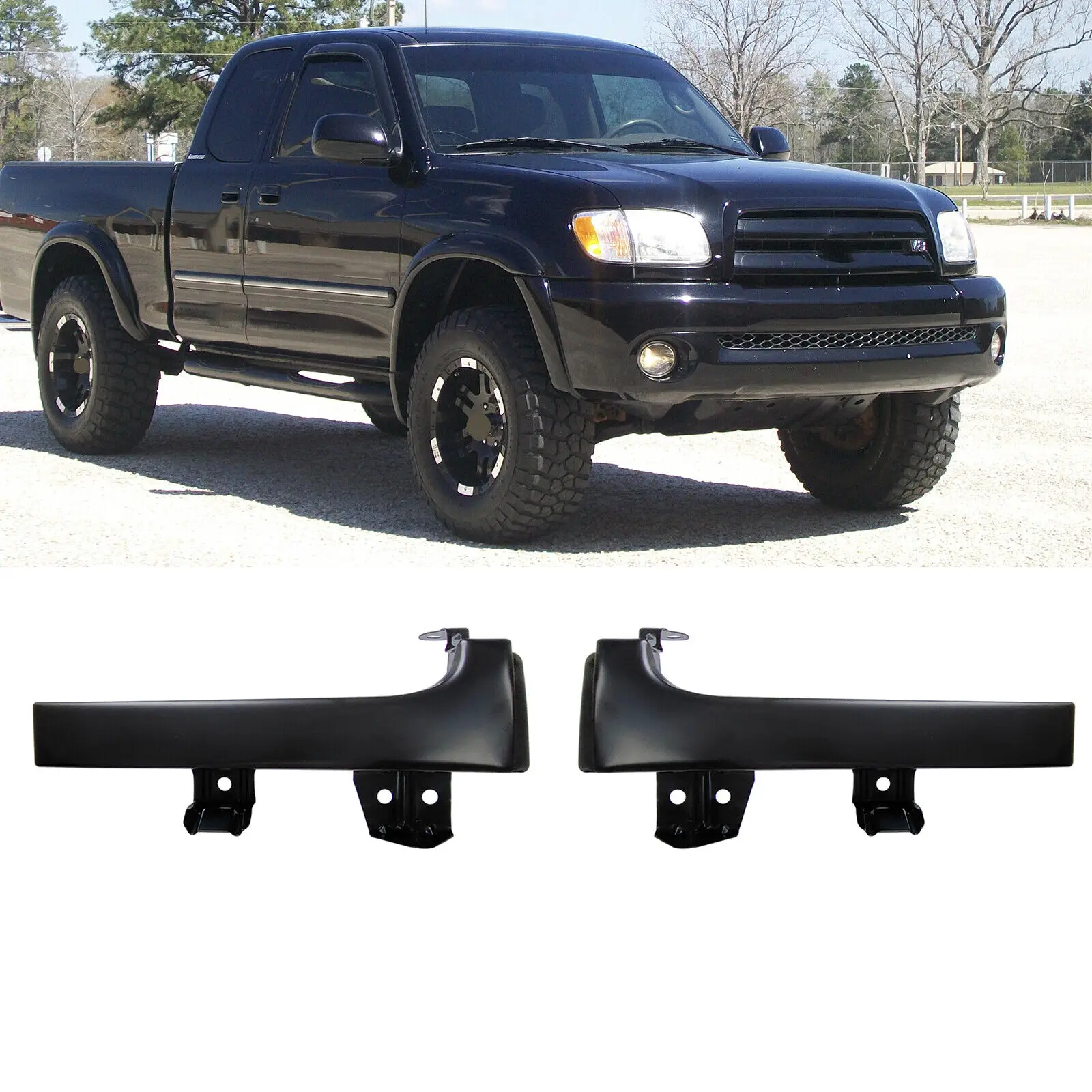 For Toyota Tundra 2003-2006 Front Bumper Grille Headlight Filler Trim Panel