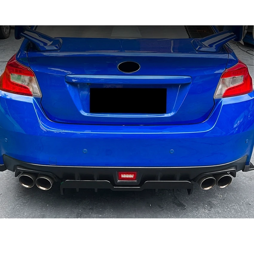 

Задний сплиттер-диффузор для Subaru WRX STI 2015-2021, автомобильные аксессуары, спойлер, обвес, накладка на бампер