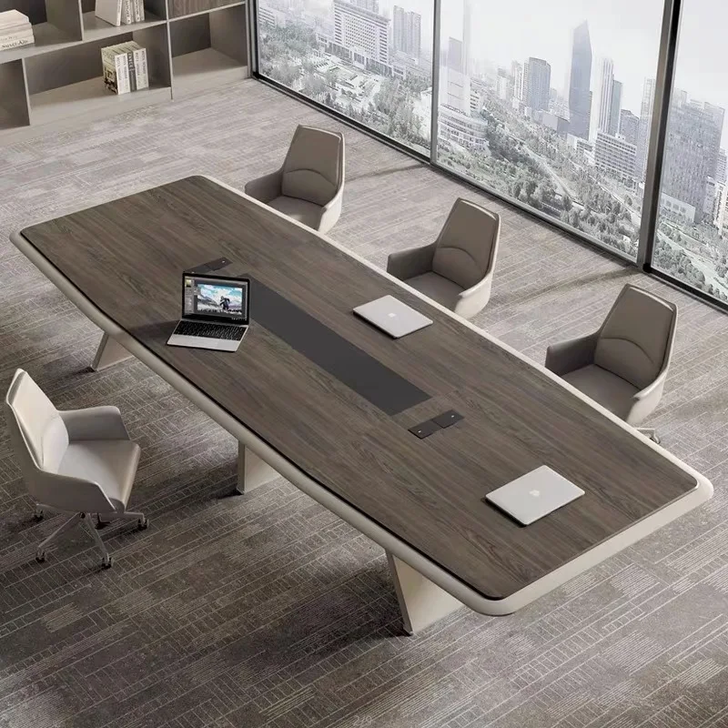 Luxury Coffee Conference Table Computer Modern Work Laptop Office Desk Meeting Executive Tavolo Riunioni Office Furniture CM50HY