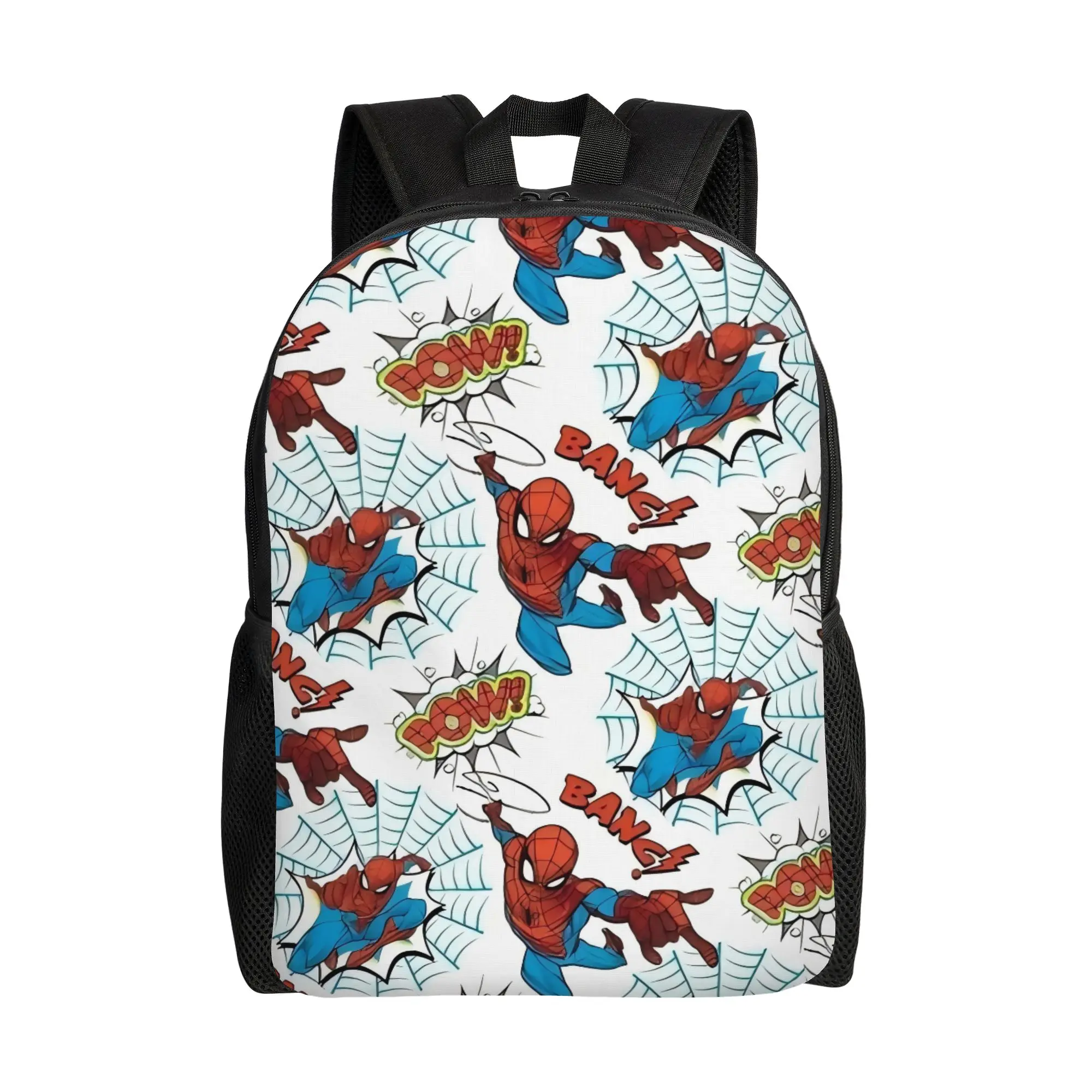 

Back to school season Vintage Spider man Handbag Marvel For Men Women Laptop Bag Backpack