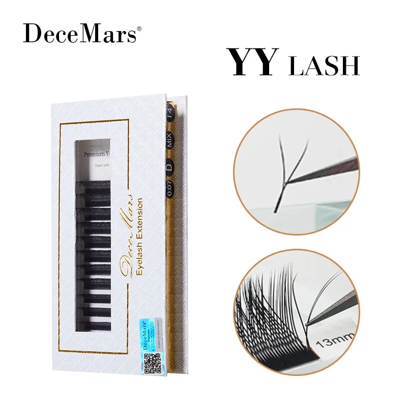 DeceMars YY Shape Black Eyelashes Extensions
