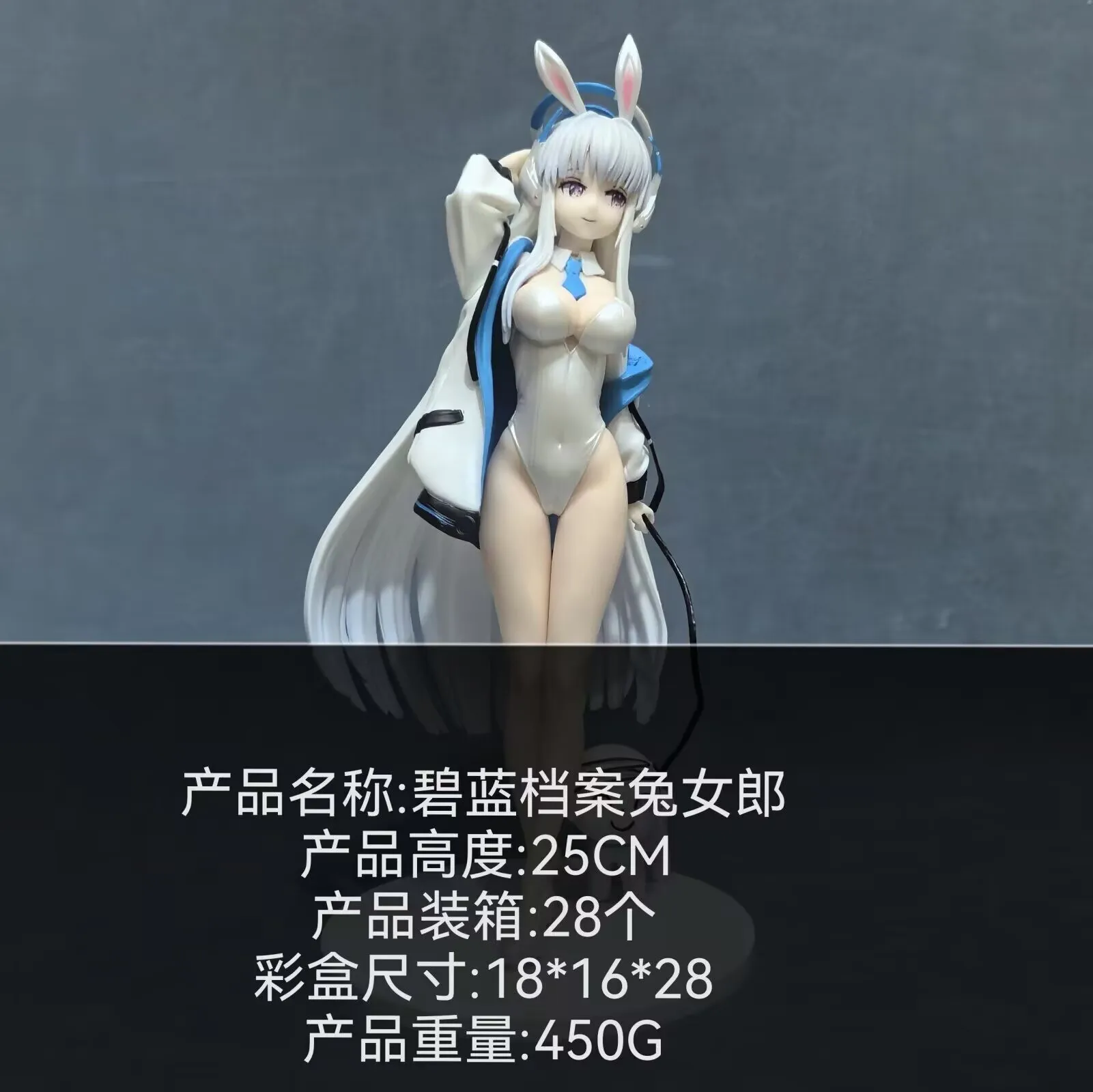 

Beautiful Girl, Blue File, Noah, Dog Bunny Girl, High Quality Figure, Ornament