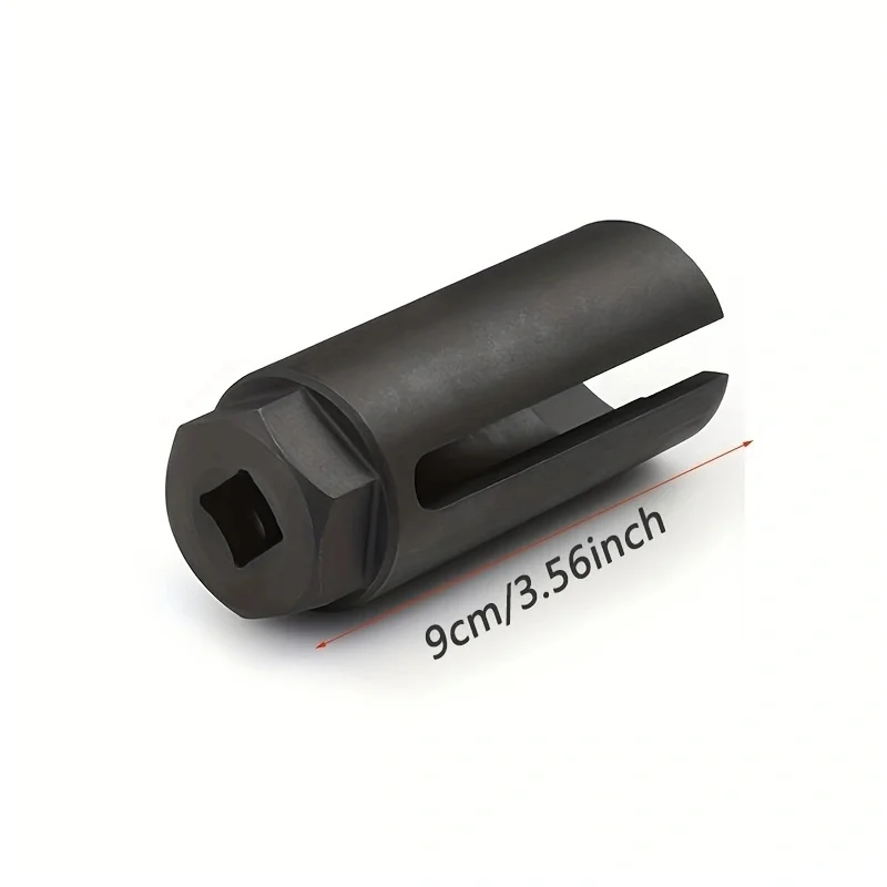 22mm Oxygen Sensor Sleeve High Hardness Chrome Vanadium Steel Socket Sensor Disassembly Sleeves Automotive Repair Tools