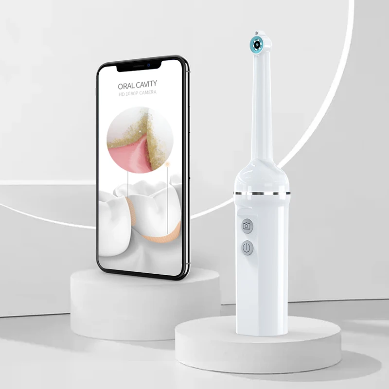 WiFi Handheld Intraoral Camera Endoscope HD Wireless Visual Endoscope  with LEDS Dental/Tooth Inspection for Android iOS