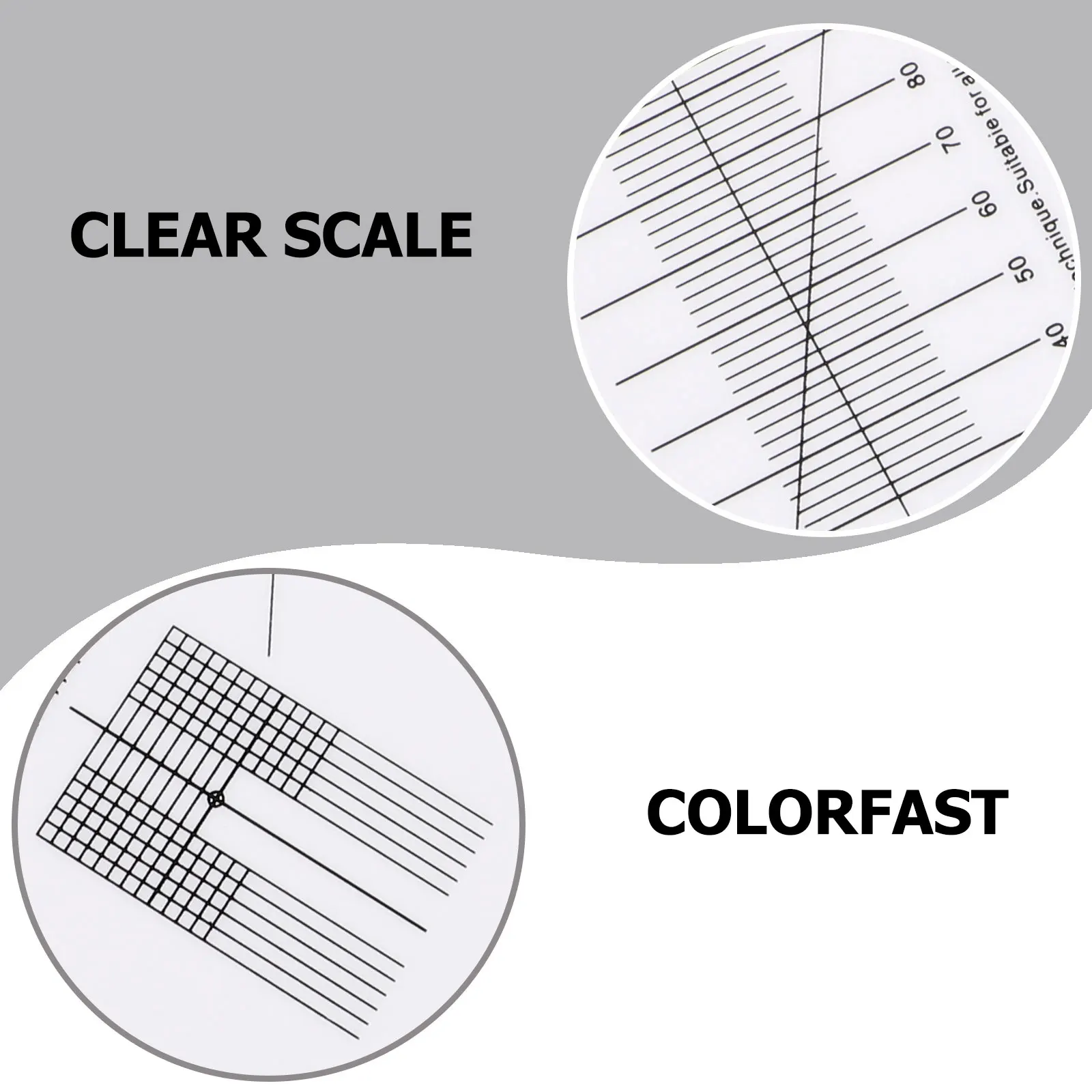 

1Pc Professional Acrylic Calibration Plate White For Vinyl Recorder Needle Adjustment Tool With Accurate Measurement