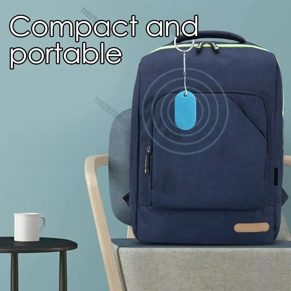 Mini localizzatore GPS Bluetooth 4.0 Dispositivo anti-smarrimento Borsa per bambini per animali domestici Monitoraggio del portafoglio per IOS Android Smart Finder Locator Amagi