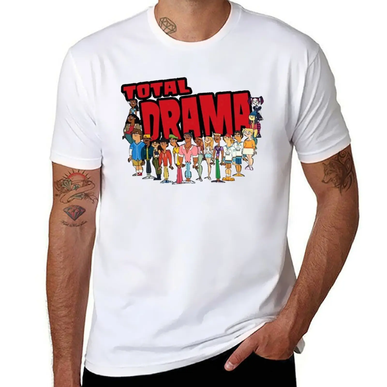 

total drama island T-Shirt mens graphic t shirts t shirt man designer T-Shirt