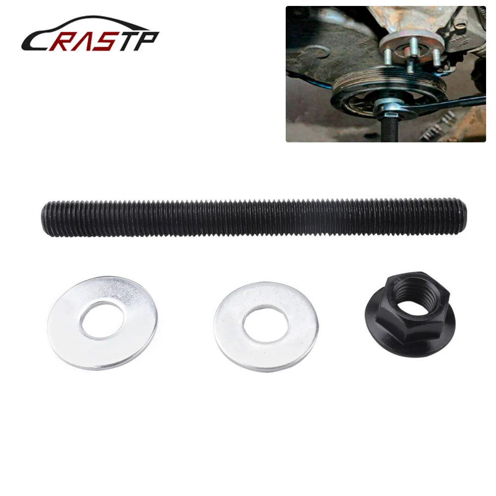 RASTP-Steel Harmonic Balancer Install Tool Crank Pulley Installer Crankshaft For GM 1997-Up LS1 / LS Crank Engines RS-TC023