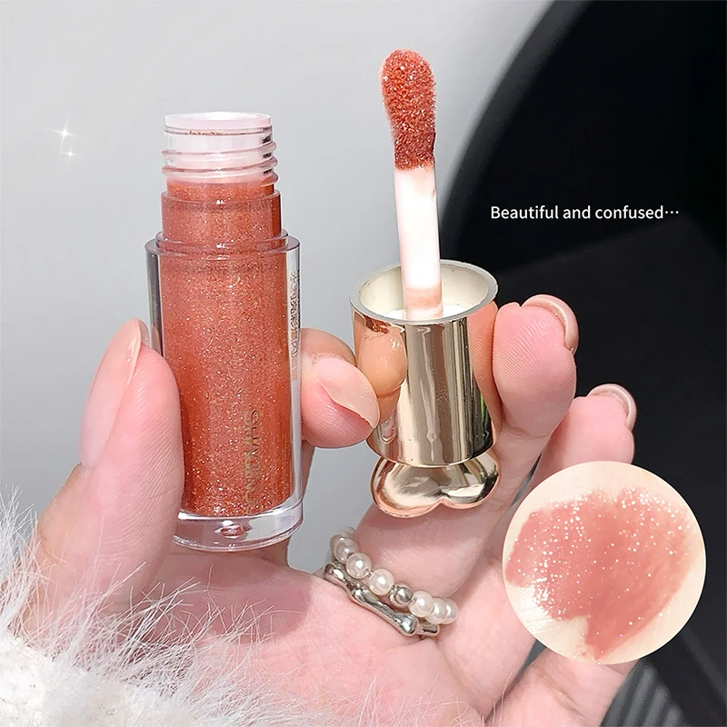 Sakinuo Hydra Bright Flash Lip Gloss Love Fine Flash Cross Border Pearl Water Beep Lip Mirror Lip Gloss