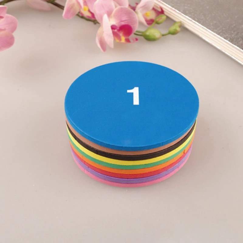 Circular Fractions Counting Kids Early Educational Math Toys Math Operation Learning Teaching Toys