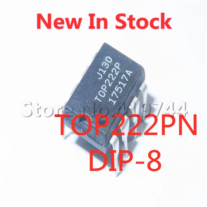 5PCS/LOT TOP222P TOP222PN DIP-8 power management chip In Stock NEW original IC