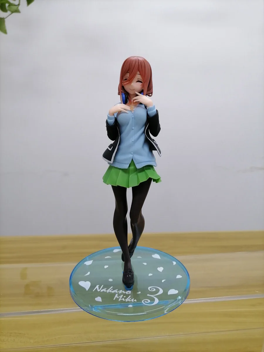 

Genuine The Quintessential Quintuplets Lovely Girl Nakano Mikuu Model Toy Collection TAITOS Desktop Decoration Boys Adult Gifts