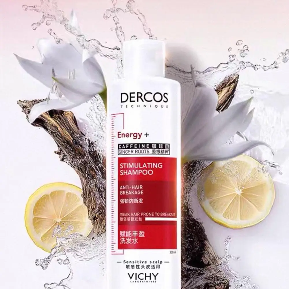 

Vichy Dercos Antipruritic and Dandruff Removing Shampoo 200ml Deep Cleansing Control Oil Fluffy Salon Shampoo ﻿