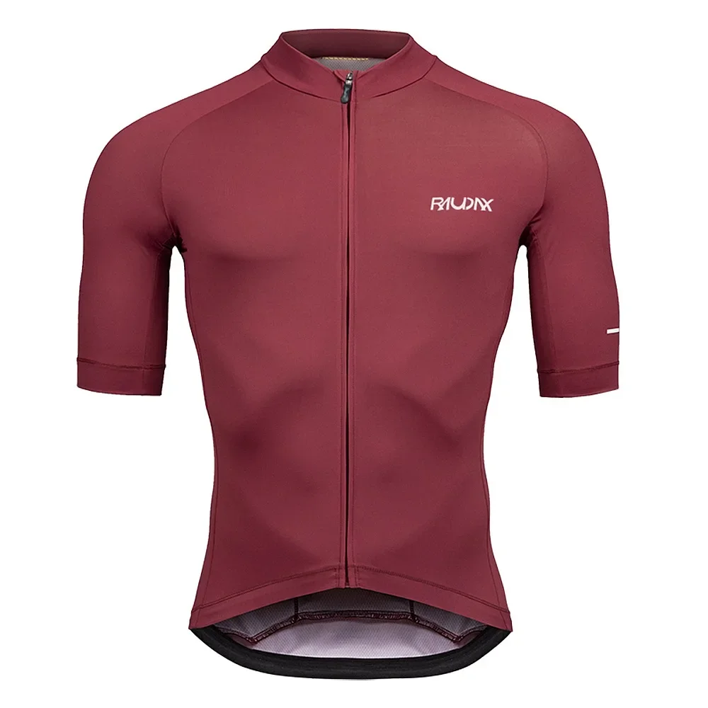 New Raudax Cycling Jersey 6 Color Racing Top Short Sleeve Road Bike Shirt Summer Bicycle Jersey view 2