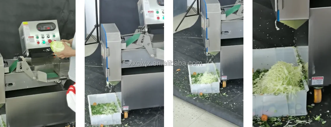

Automatic Multifunctional Commercial Leafy Vegetable Cutting Machine Electric Small Onion Cutter Chopper Equipment