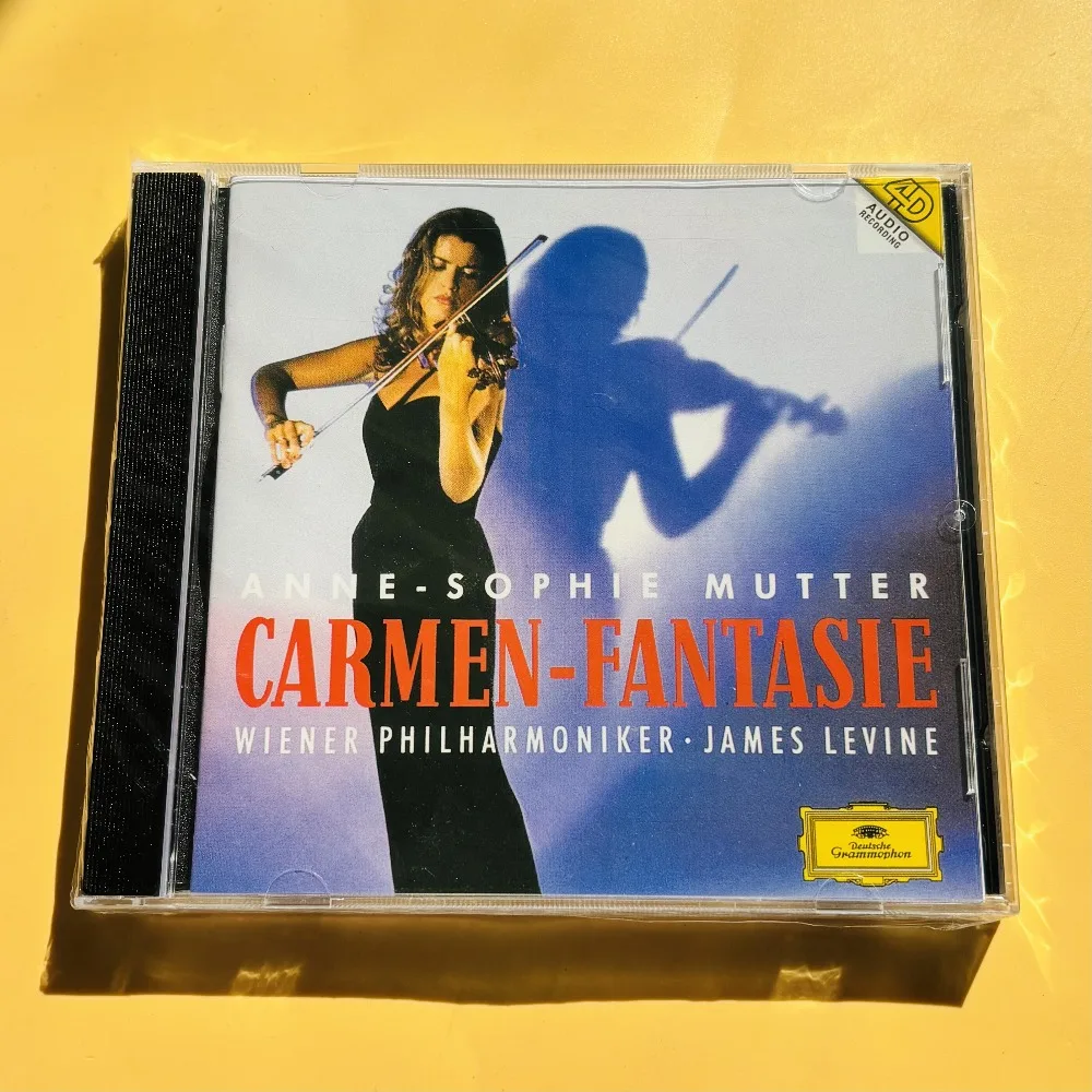 

Anne-Sophie Mutter CD | Carmen Fantasie & Zigeunerweisen | Vienna Philharmonic Classical Violin Hi-Fi Disc