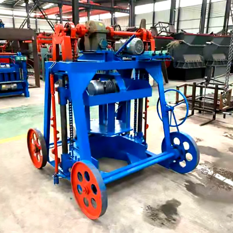 Songmao Hot Selling Mobile Concrete Brick Making Machine Block Machine