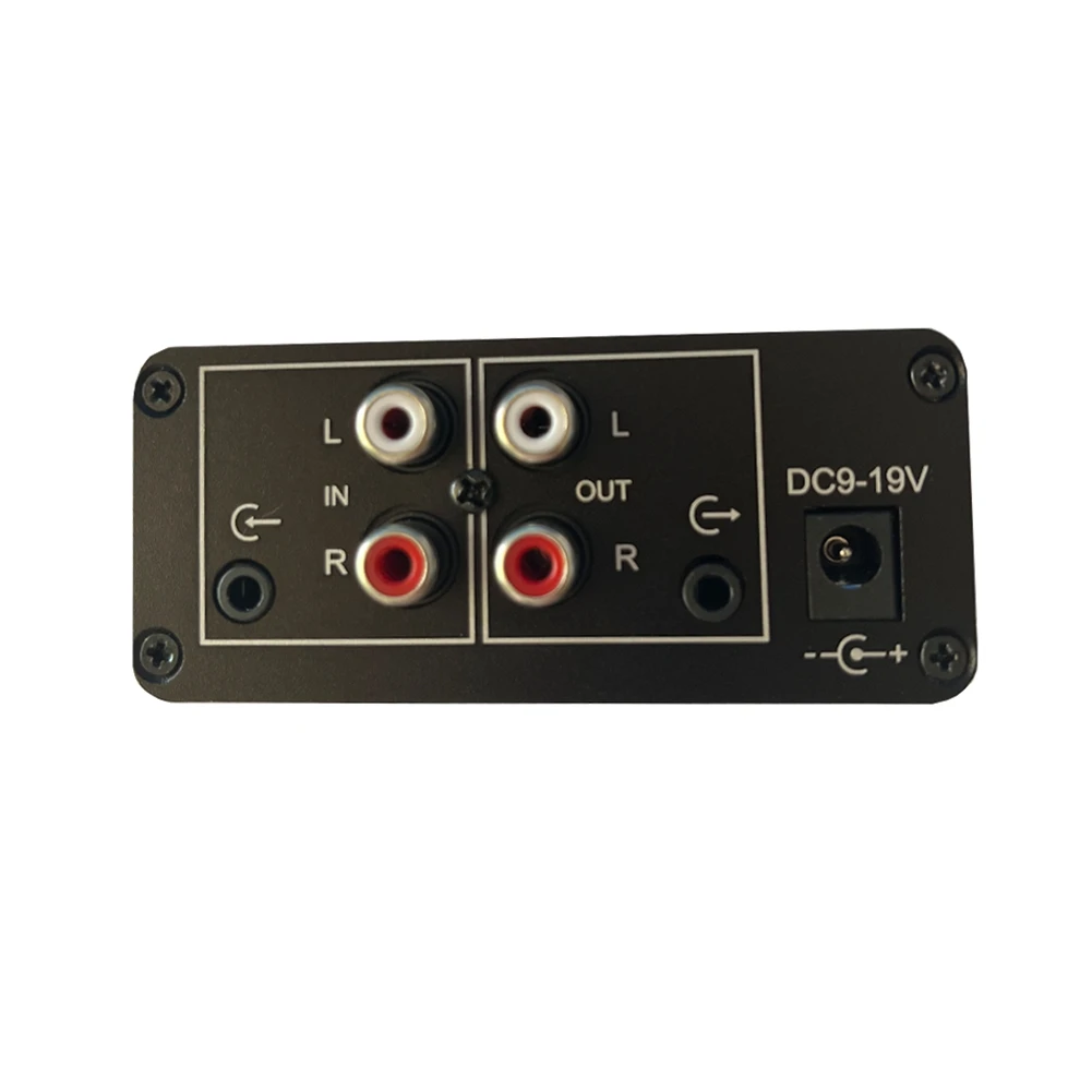 N75R-AU-10X NE5532 Preamplifier Amp Headphone Amplifier Board Gain 20Db RCA 3.5MM Volume Control EU Plug