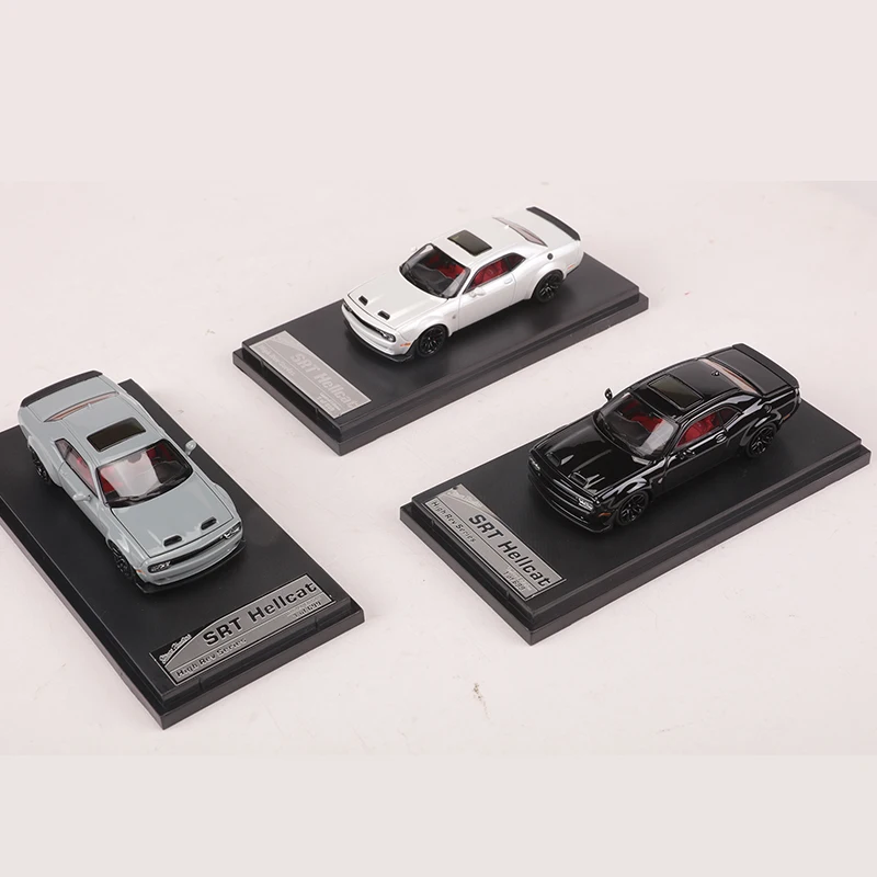 Stance Hunters 1:64 SRT Hellcat Alloy Model Car Can Open The Hood Limited Edition 699