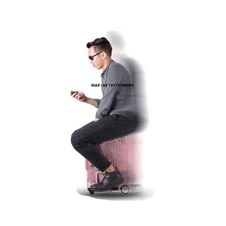 2019 New Smart Luggage with Remote Control  Ride on Suitcase