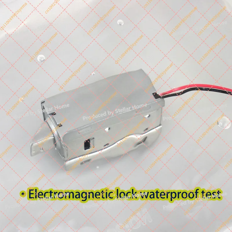Mini Waterproof Electromagnetic Lock DC 12V  Electric Bolt Lock Small Electric Control Cabinet Door Lock