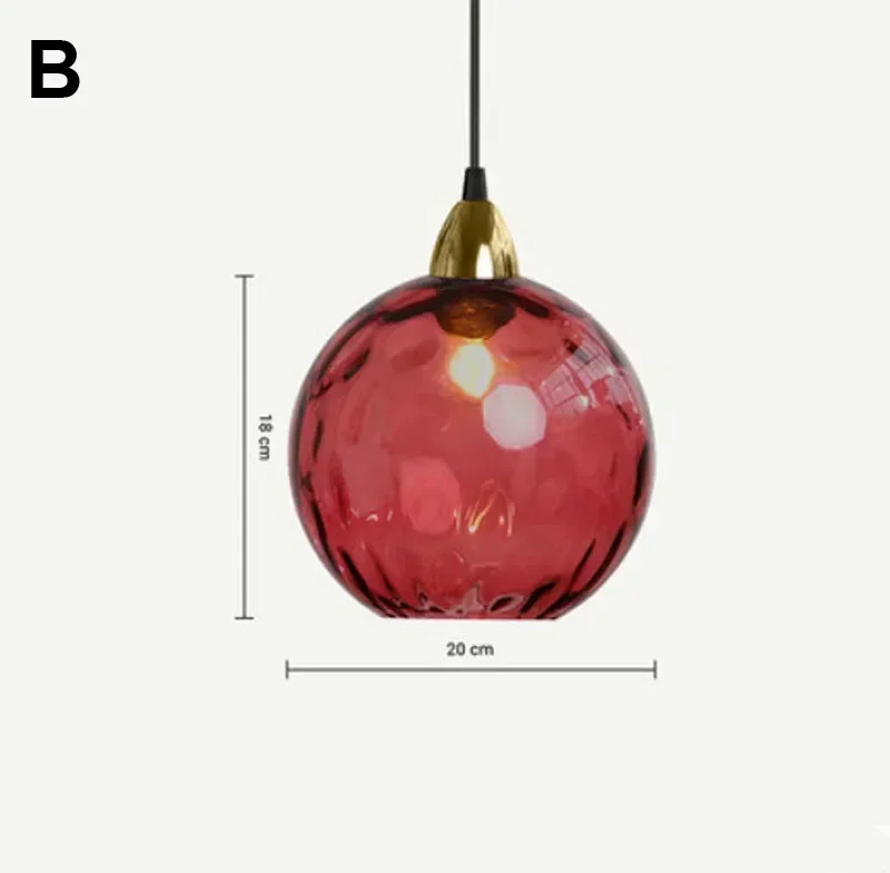 Kleurrijke Moderne Glazen Kroonluchter Led Hanger Licht Voor Woonkamer Klassieke Glazen Opknoping Lamp Armatuur Nordic ChandelierLuster