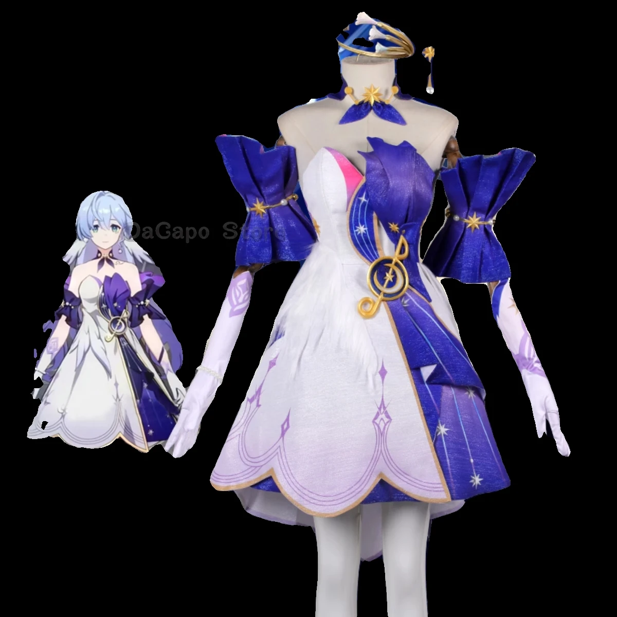 Honkai Star Rail Robin Cosplay Kostüm Kleid Anime Spiel Honkai Halovian Phantasie Cosplay зарянка Frauen Halloween Cosplay Anzug