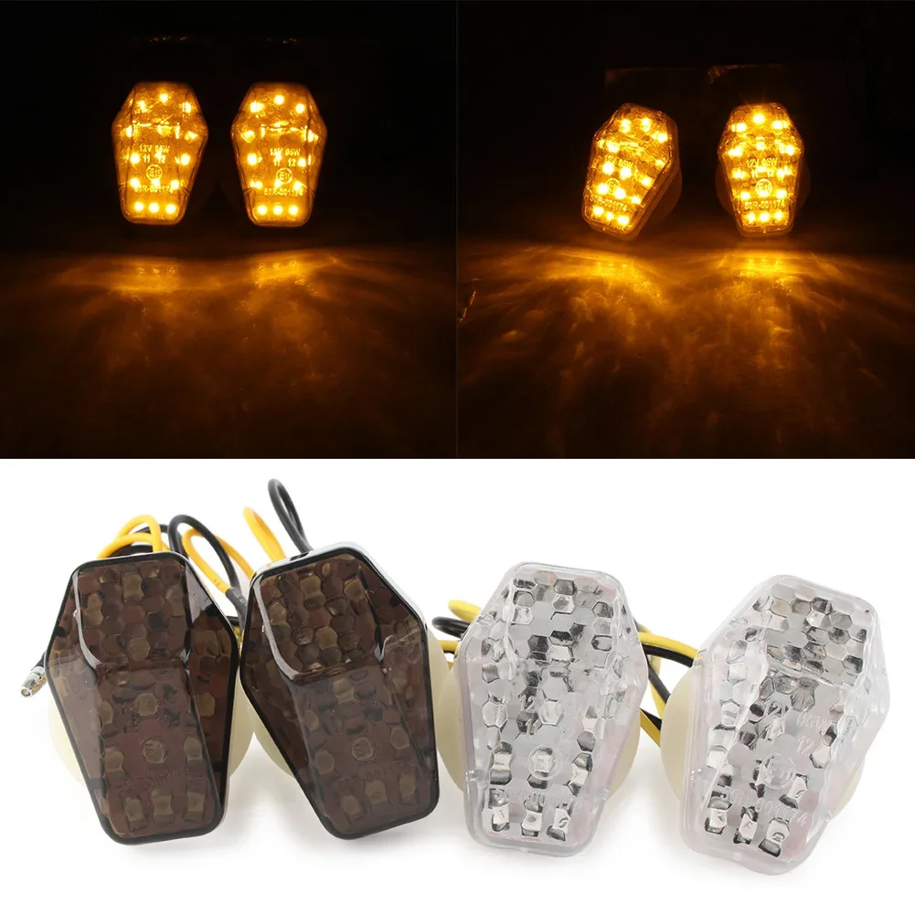 Motorcycel For Suzuki GSXR600 GSXR750 GSXR100 SV650 SV1000 & Bandit 600S 1200S 2pcs Turn Singal Lights Indicator Lamps Blinker