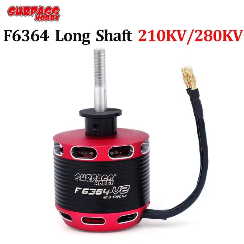 

Surpass Hobby F-6364 6364 Brushless Motor Vertical UAV Tail Thrust Motor for Fixed Wing Airpalne Aircraft Drone RC Plane