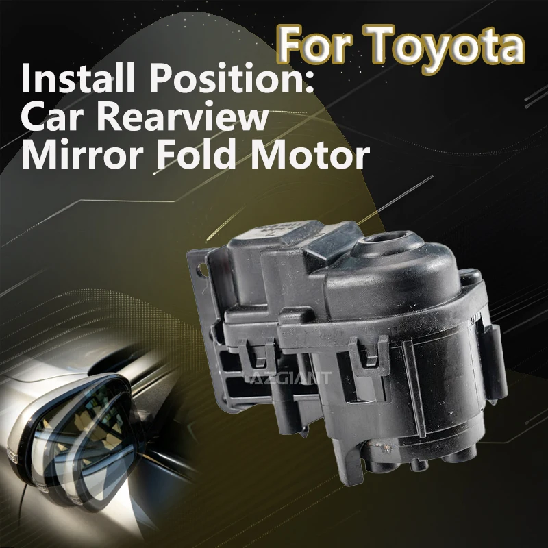 

Car Mirror Folding motor Module R L For Toyota Land Cruiser 300 LC300 2021-2027 FJ70 PICK UP 2024-2027 Prado LC250 2023-2026