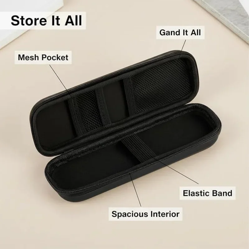 1pcs Cosmetic brush bag portable new large-capacity travel carry brush eyebrow pencil eye shadow brush bag sundry storage.