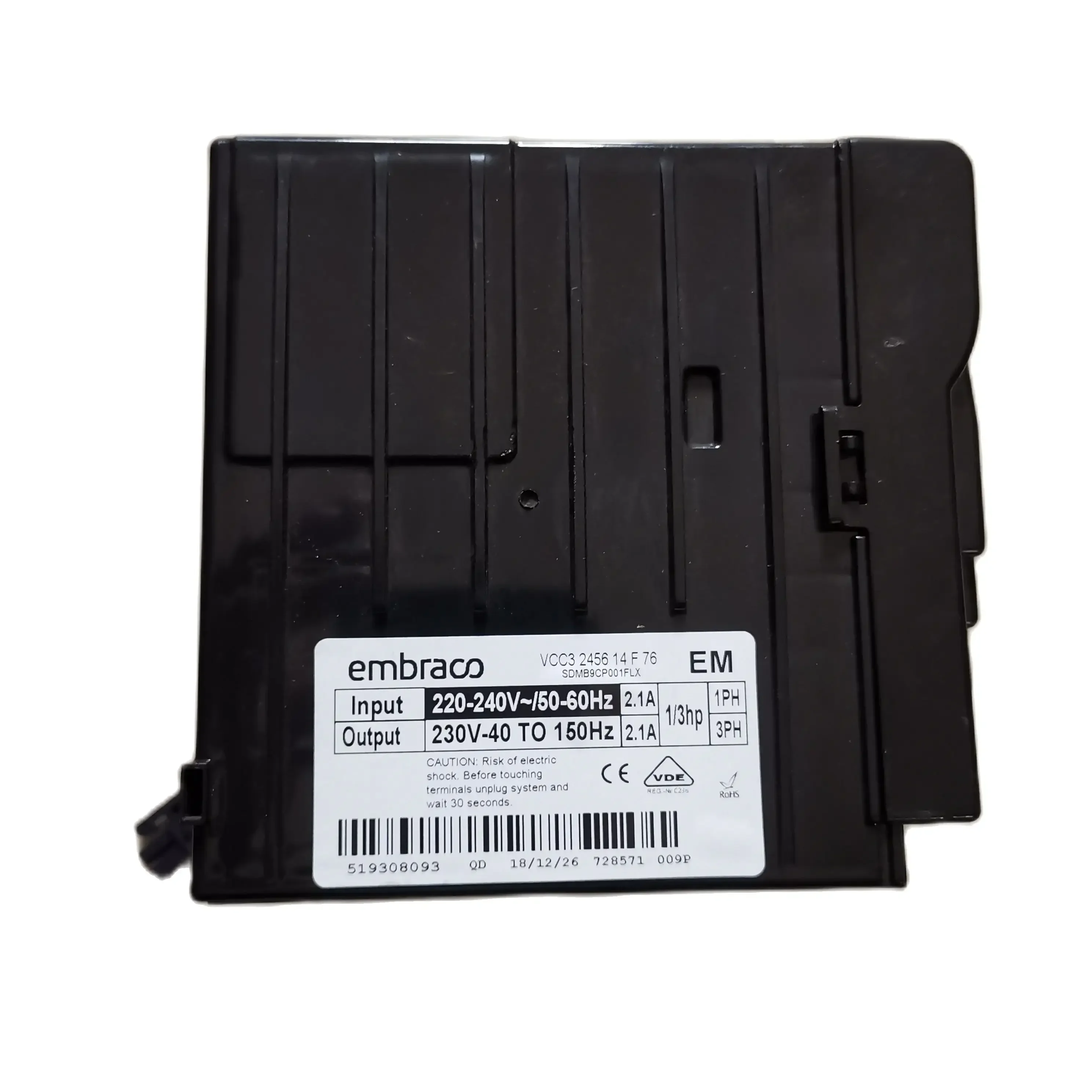 

Плата драйвера платы преобразователя частоты для холодильника VCC3 2456 14F 02 VCC3 2456 14 F 76 VEMY9C