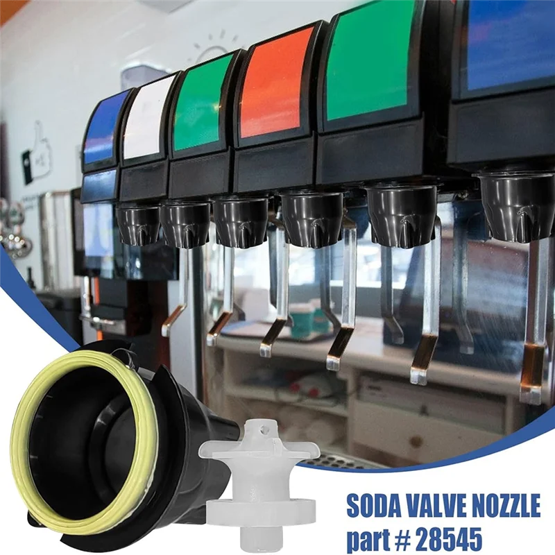 A15Q-3Set LEV Soda Coke Valve Nozzle 28545 3.0 Diffuser Internal Mixer For Cola Machine Replacement Repair Valve Assembly