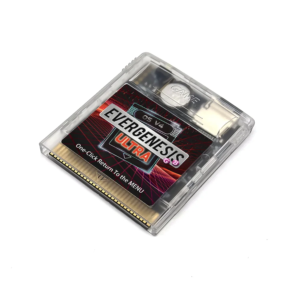 Игровой картридж ED Ultra 2000 в 1, флэш-карта OS V4 Edition с 4 ГБ TF-картой для игрового мальчика, цветная консольная карта GBC/GBA SP
