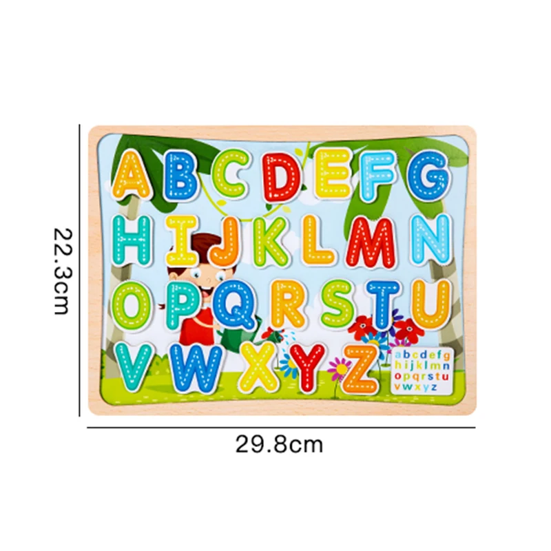 Lavagna puzzle magnetica 2 in 1: con puzzle magnetici e una tagliere per scarabocchi per aiutare i bambini imparano e coinvolgono in un disegno creativo