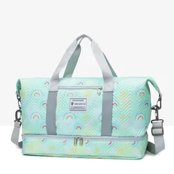 Bolsa de viaje de equipaje para mujer, bolso de viaje de alta calidad con personalidad, estilo versátil, varios colores, 2024